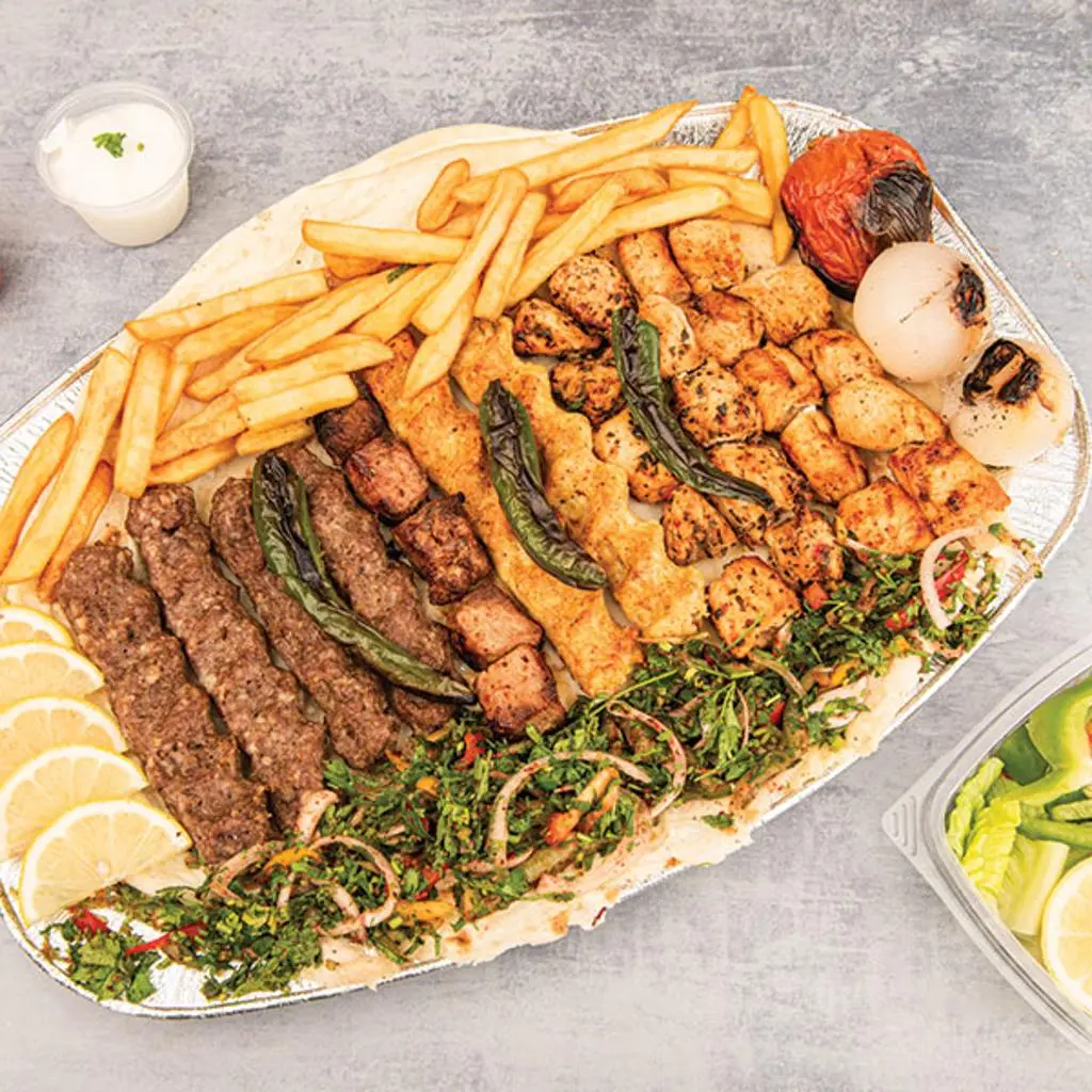 صحون مشوي مشكل